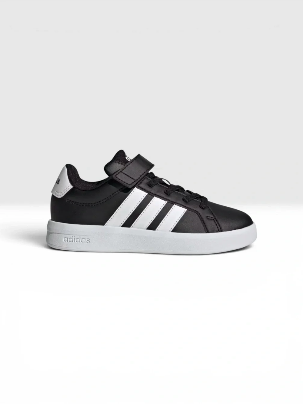 Adidas Grand Court 3.0 Children Size 11K (US) NEW Black/White